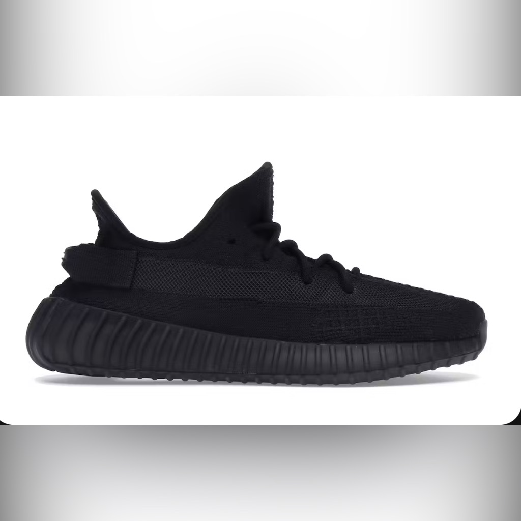 Adidas Yzy 350 V2 Black Sneakers